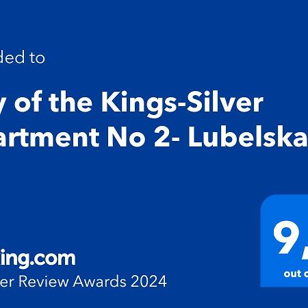 City Of The Kings-Silver Apartment No 2- Lubelska 10 Krakow Exterior photo